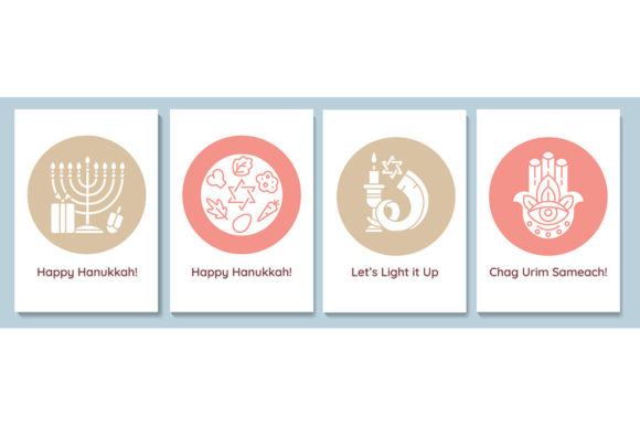 Celebrate Hanukkah with Stylish Greeting Cards