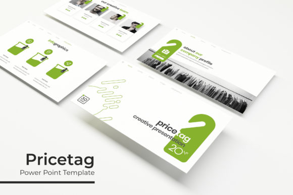 Pricetag Power Point Template: A Versatile Design Tool