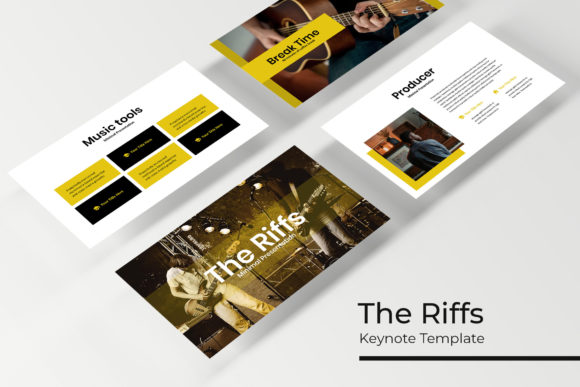 The Riffs Keynote Template: Design for Every Skill Level
