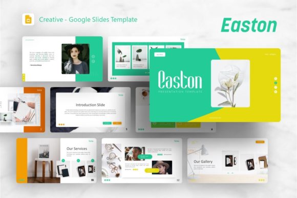 Unlock Creativity with Google Slides Template - Easton