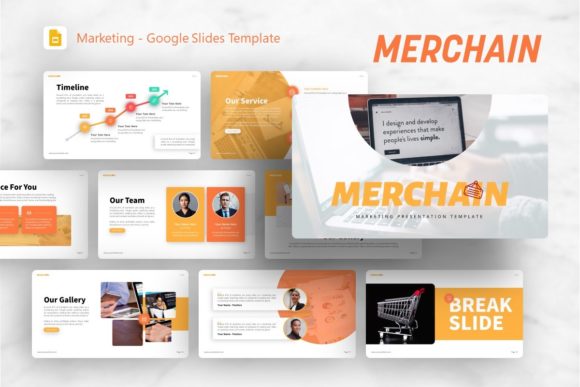 Unlocking Creativity with Google Slides Template - Merchain