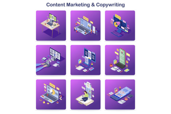 Visualizing Strategy: The Role of Isometric Design in Modern Content Marketing Copywriting